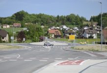 Krško: V Brestanici namenu predali novo krožišče z navezovalno cesto