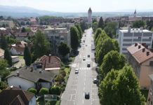 Brežice: Urejena glavna vpadnica v mestno središče