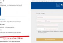 Pozor pred novim primerom lažnih elektronskih sporočil