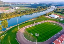 Znane podrobnosti vdora na stadion: Izkopali črke vodilnih in naredili grob