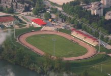 Vandali močno poškodovali krški stadion