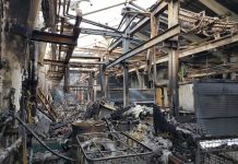 V Krmelju gorel industrijski objekt, škoda je zelo velika