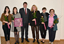 Brežice: Sprejem za Vokalno skupino Aria