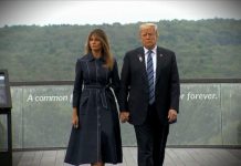 Pri Sevnici bodo danes odprli kip Melanie Trump