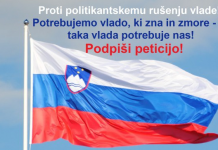 Število podpisov pod peticijo dokazuje množično podporo vladi