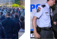 Obtoženi korupcije protestira proti domnevni korupciji