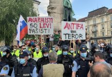 V LMŠ in Levici ob dnevu državnosti netili nemire in razdvajali