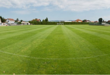 Nadaljuje se posodobitev brežiškega nogometnega stadiona
