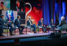 Predsednik vlade Janez Janša na blejskem strateškem forumu o izzivih po epidemiji novega koronavirusa COVID-19