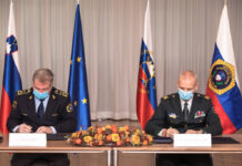 Podpisan nov načrt sodelovanja vojske in policije za varovanje meje