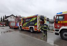 Brežice: V poslovnem objektu zagorela električna napeljava
