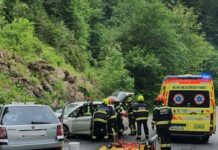 Prometne nesreče v Drnovem, Krškem in Spodnjem Starem Gradu