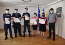 Brežiški župan podelil zahvale države za požrtvovalnost v spopadu z epidemijo