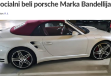 Socialno naravnani poslanec SAB Bandelli se vozi s pregrešno dragim avtomobilom