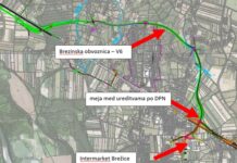 Župan Molan s predstavniki civilne iniciative o načrtovani cesti skozi naselje Brezina