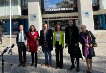 Obisk evropske delegacije pri nas slovenski levici ni prinesel pričakovanega