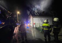 Brestanica: Zagorelo v stanovanjski hiši