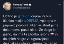Dokument o vladavini prava v Sloveniji očitno nastajal kar v pisarni Fajonove