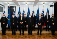 Premier Janša pustil zelo pozitiven vtis pri kardinalu Hollerichu, s srečanjem zelo zadovoljen
