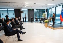 Sprejem svojcev padlih in ranjenih v vojni za Slovenijo