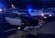 Prometna nesreča v naselju Arto