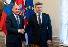 Janša v Zagrebu: Časovnica za gradnjo NEK 2 na vladni ravni že sprejeta