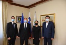 Župan Molan in minister Počivalšek o turističnih infrastrukturnih projektih v Brežicah