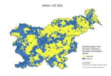 Razmerje glasov po voliščih