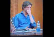 Luka Mesec z nenavadnim obnašanjem sprožil ugibanja o uporabi drog (video)