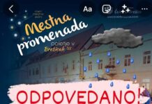 Brežice: Nocojšnji dogodek na Mestni promenadi odpovedan