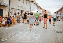 Brežice: Mestna promenada, poletje v Brežicah ’22