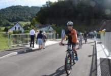 Senovo: Končana nadomestni most in cesta v Reštanju
