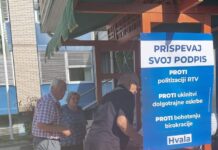 V Posavju nadaljujejo z zbiranjem podpisov za referendum proti škodljivim zakonom