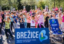 V Brežicah pokazali, zakaj imajo naziv Evropsko mesto športa 2022
