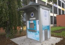 V Sevnici kot edinstvena novost v slovenskem prostoru ulične vodne hiške