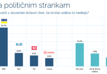 Anketa: Golobovemu Gibanju Svoboda podpora močno upadla