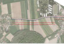 Občina Brežice obnavlja cesto Cerklje-Črešnjice