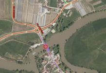 V Kostanjevici na Krki danes zapirajo severni most