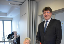 Brežice: Župan voščil jubilantki Mariji Lubšina iz Krške vasi