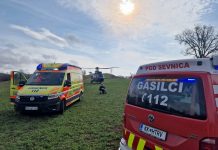 S helikopterjem v celjsko bolnišnico