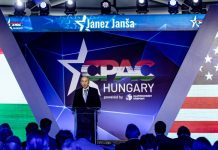 Janša v Budimpešti: “Strateški cilj kulturnega marksizma je uničenje demokracije.”