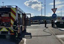 Gorelo v Kostanjevici in na Obrežju