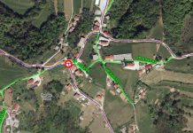 Delna zapora ceste Leskovec – Senuše – Veliki Trn