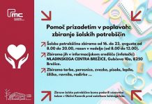Zbiranje šolskih potrebščin za prizadete v poplavah