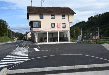 Zaključena je rekonstrukcija uvoza na parkirišče pred Gasilskim domom Sevnica