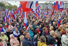 Na včerajšnjem protestu napovedali ustanovitev upokojenske stranke