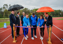 BREŽICE: Obnovljen atletski stadion predan v uporabo #foto
