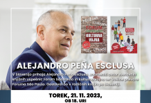 V Krško prihaja Alejandro Peña Esclusa, avtor uspešnice Forum São Paulo