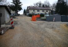 Rekonstrukcija Delavske ulice na Senovem skladno z načrti