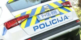 Šentjernej: Pijan prehitro skozi naselje, nato pa še udaril policista